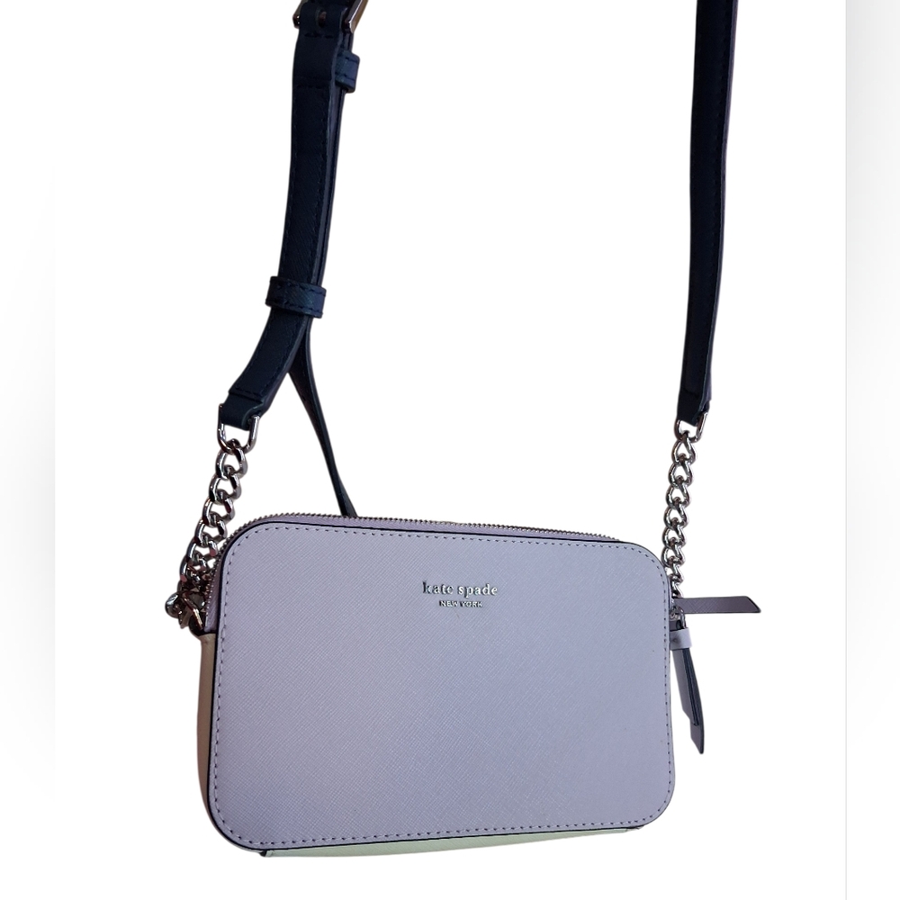 kate spade Light Gray Crossbody Bag